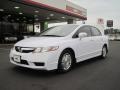 Spectrum White Pearl - Civic Hybrid Sedan Photo No. 1