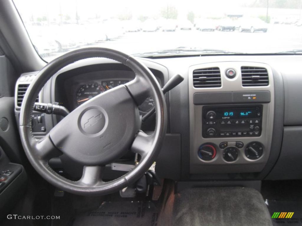 2006 Chevrolet Colorado LT Crew Cab Very Dark Pewter Dashboard Photo #39303017