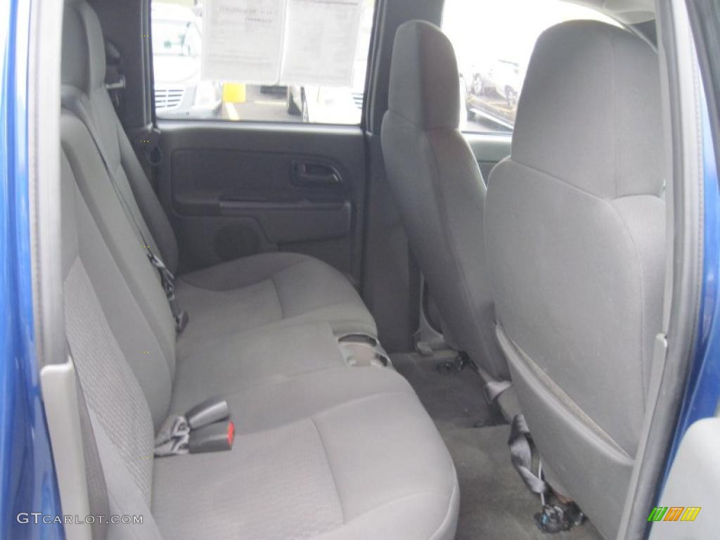 Very Dark Pewter Interior 2006 Chevrolet Colorado LT Crew Cab Photo #39303033