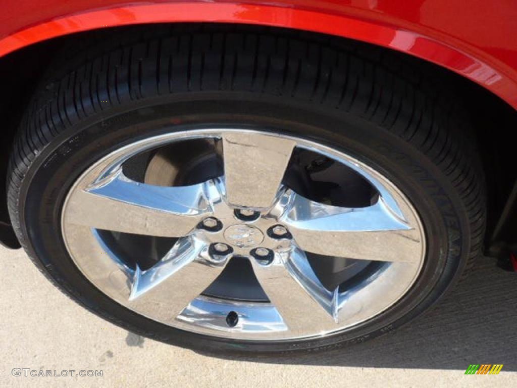 2010 Challenger R/T - TorRed / Dark Slate Gray photo #5