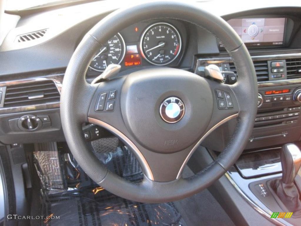 2008 3 Series 335i Coupe - Space Grey Metallic / Saddle Brown/Black photo #8