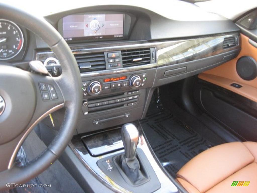 2008 3 Series 335i Coupe - Space Grey Metallic / Saddle Brown/Black photo #9