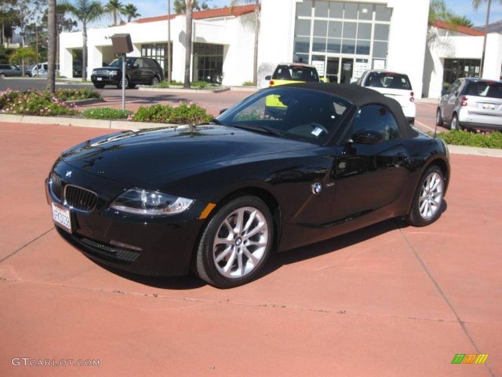 Jet Black 2008 BMW Z4 3.0i Roadster Exterior Photo #39303677