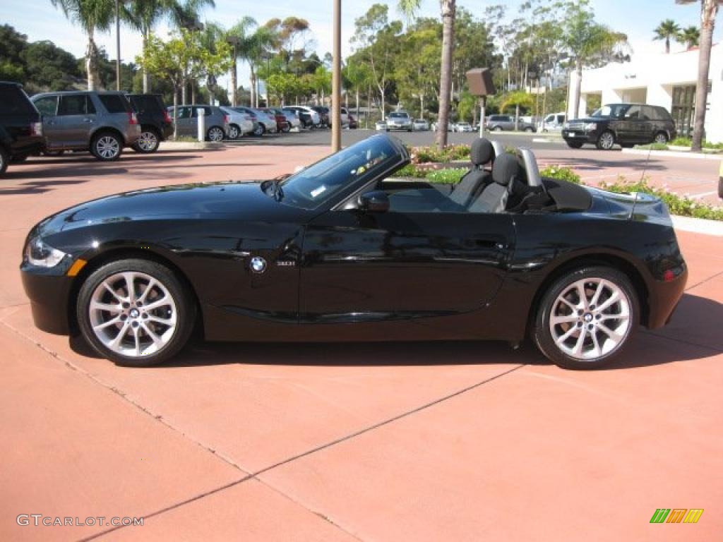 Jet Black 2008 BMW Z4 3.0i Roadster Exterior Photo #39303713