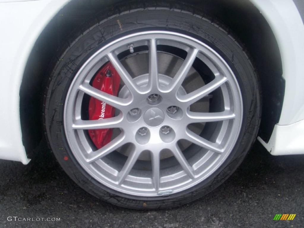 2011 Mitsubishi Lancer Evolution GSR Wheel Photo #39304441