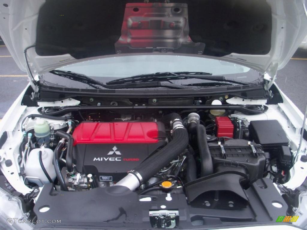 2011 Mitsubishi Lancer Evolution GSR 2.0 Liter Turbocharged DOHC 16-Valve MIVEC 4 Cylinder Engine Photo #39304585
