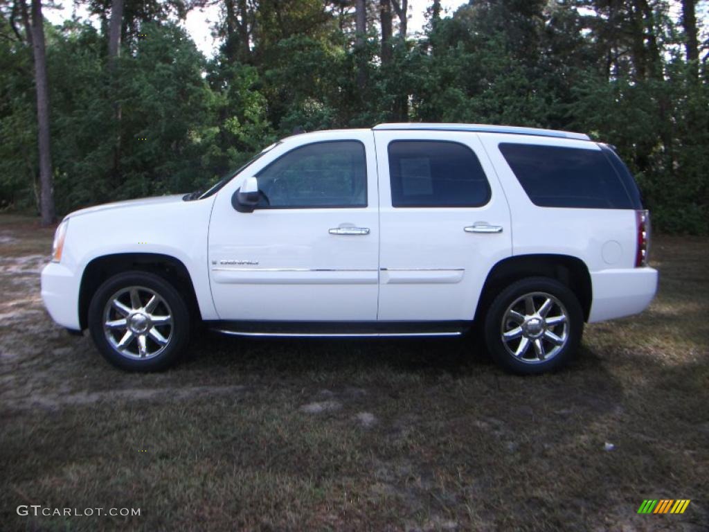 Summit White 2008 GMC Yukon Denali Exterior Photo #39305065