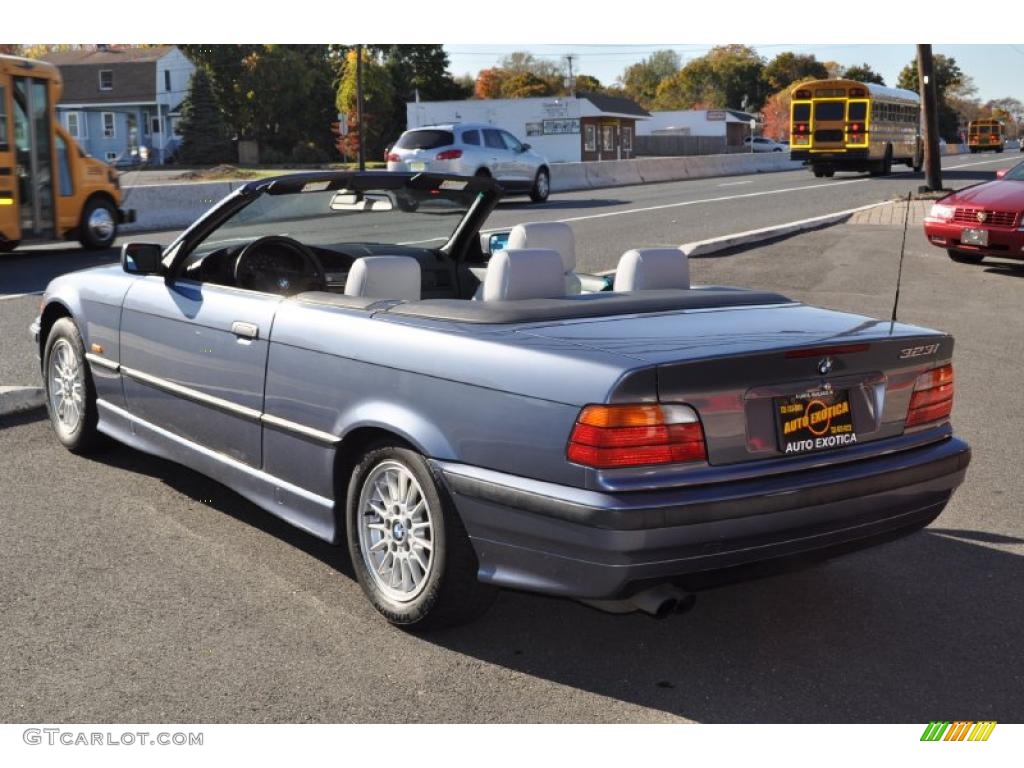 Steel Blue Metallic 1999 BMW 3 Series 323i Convertible Exterior Photo #39305117