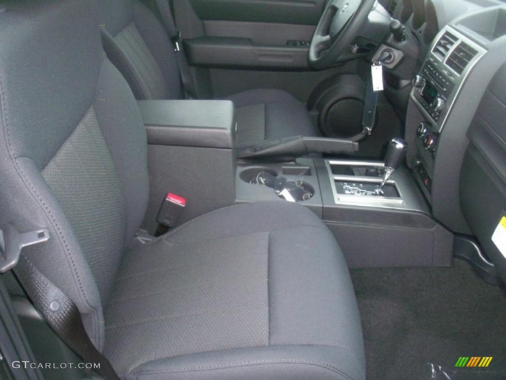 Dark Slate Gray Interior 2011 Dodge Nitro Heat 4.0 4x4 Photo #39306005