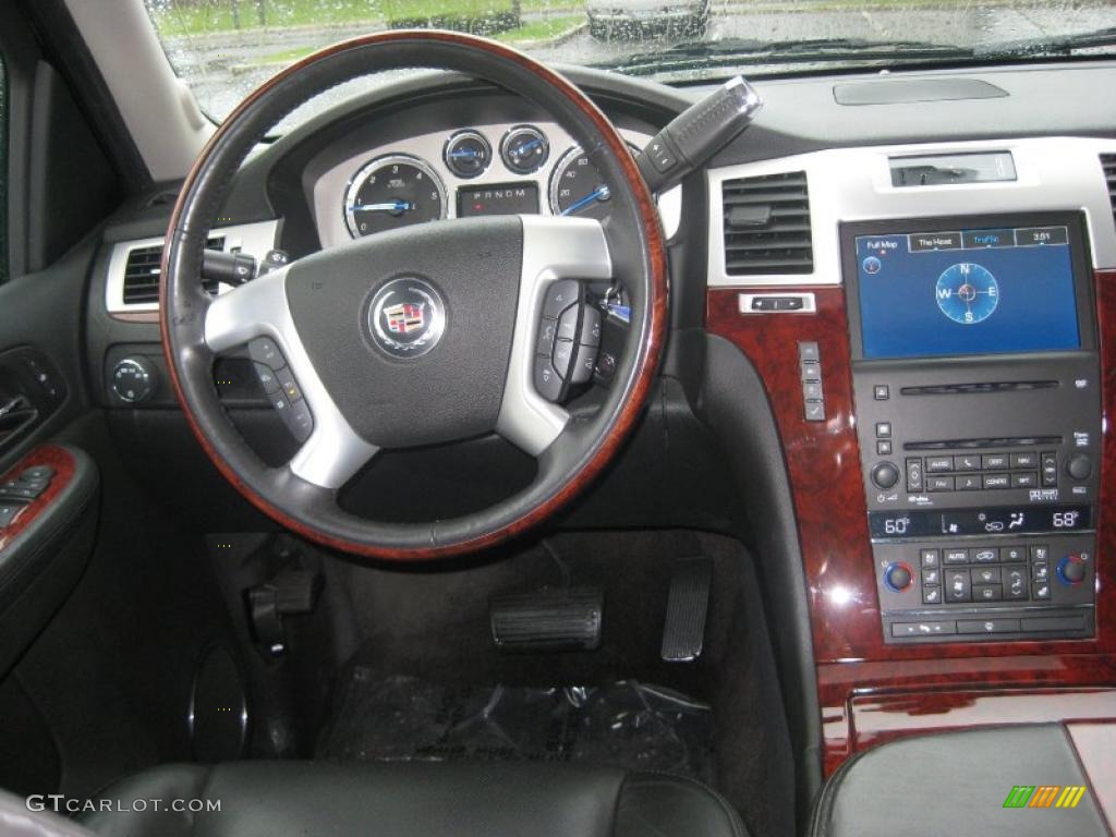 2009 Cadillac Escalade EXT AWD Ebony/Ebony Dashboard Photo #39306033