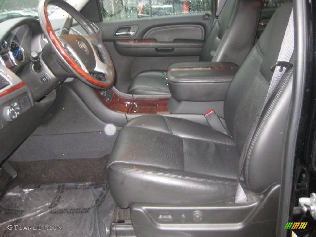 Ebony/Ebony Interior 2009 Cadillac Escalade EXT AWD Photo #39306049