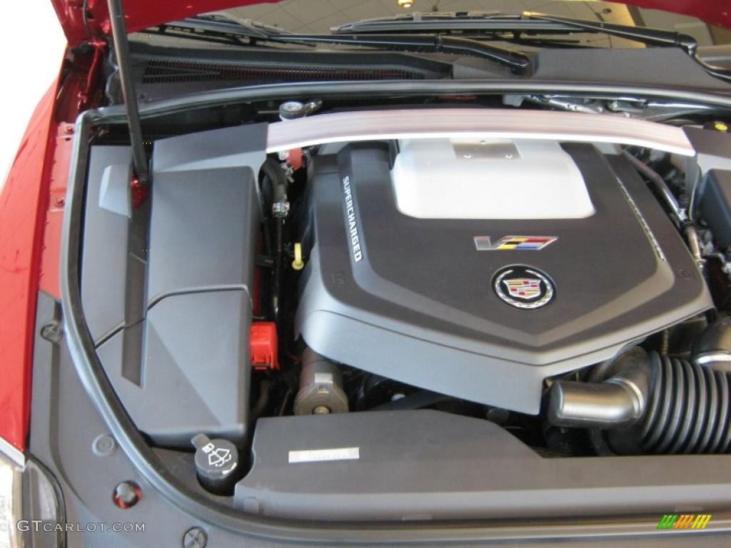 2011 Cadillac CTS -V Coupe 6.2 Liter Supercharged OHV 16-Valve V8 Engine Photo #39306569
