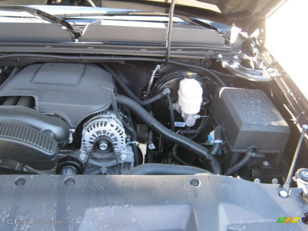 2011 GMC Sierra 1500 SLE Crew Cab 5.3 Liter Flex-Fuel OHV 16-Valve VVT Vortec V8 Engine Photo #39307041