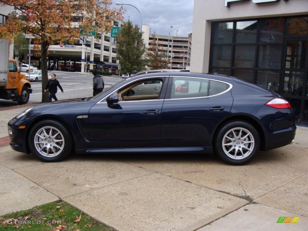 Dark Blue Metallic 2011 Porsche Panamera 4S Exterior Photo #39307485
