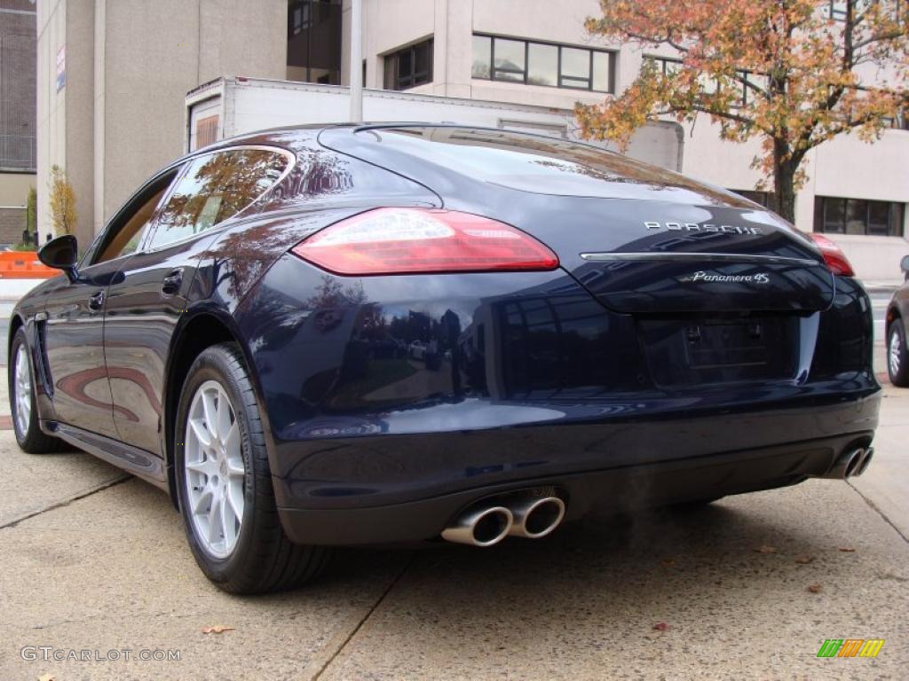 Dark Blue Metallic 2011 Porsche Panamera 4S Exterior Photo #39307505