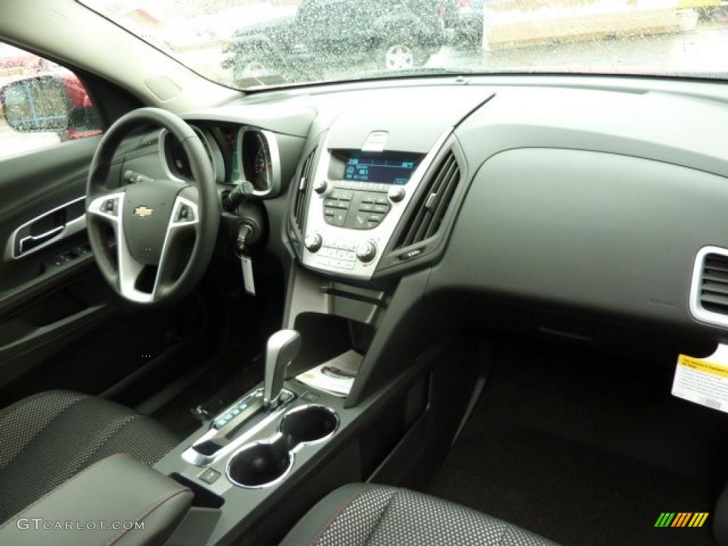 2011 Chevrolet Equinox LT AWD Jet Black Dashboard Photo #39307597