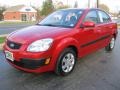 Tropical Red - Rio LX Sedan Photo No. 1