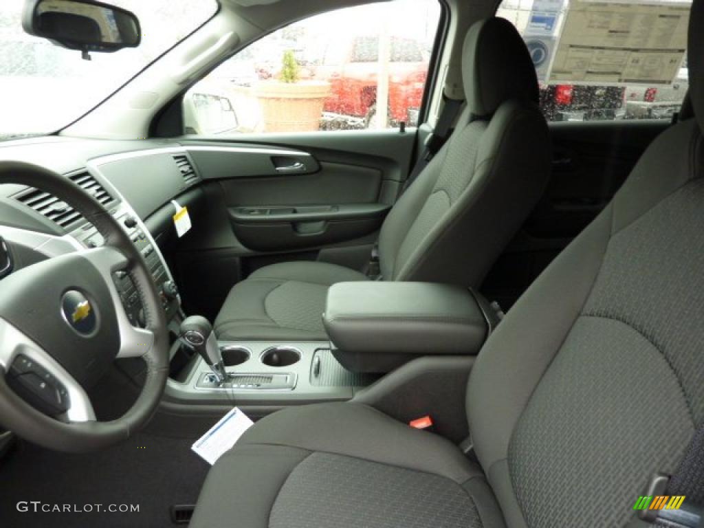 Ebony/Ebony Interior 2011 Chevrolet Traverse LT AWD Photo #39308497