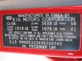 Tropical Red - Rio LX Sedan Photo No. 29