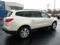 White Diamond Tricoat 2011 Chevrolet Traverse LTZ AWD Exterior