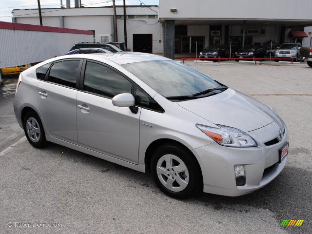 2010 Prius Hybrid II - Classic Silver Metallic / Misty Gray photo #6