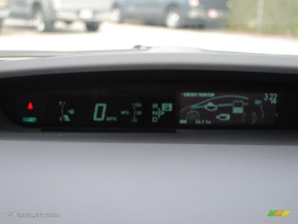 2010 Prius Hybrid II - Classic Silver Metallic / Misty Gray photo #12