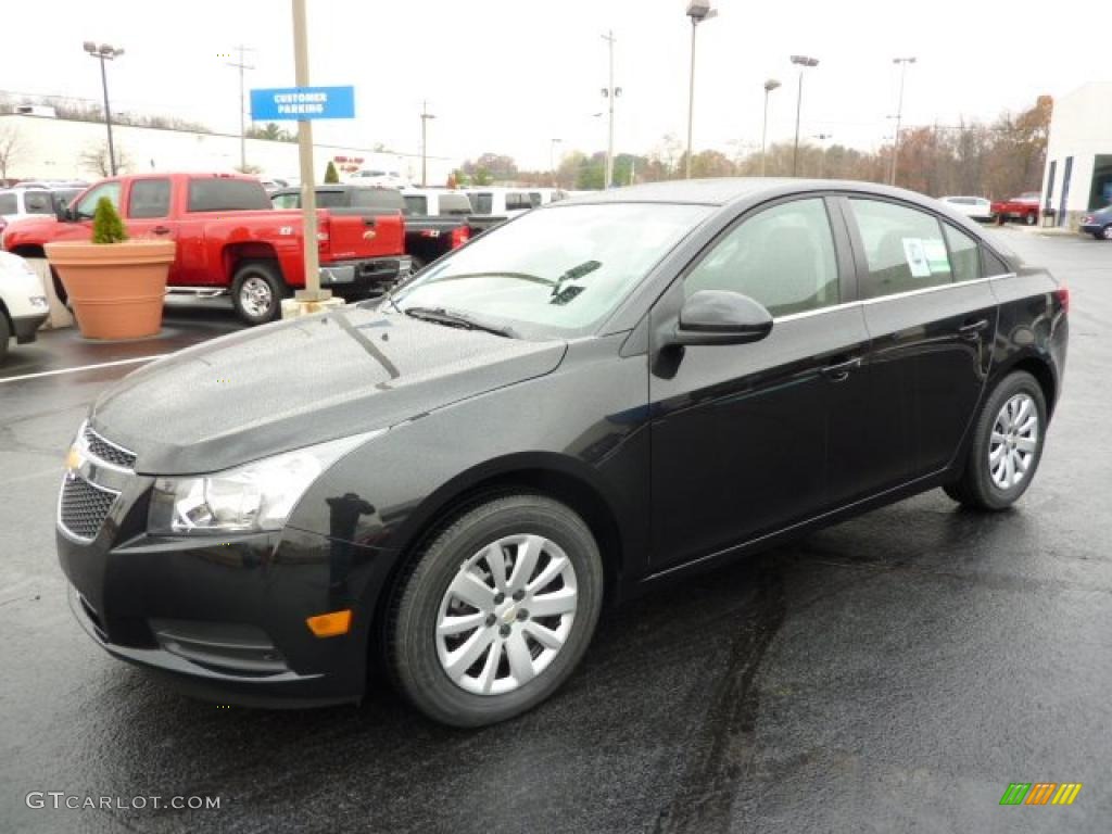 Black Granite Metallic 2011 Chevrolet Cruze LT Exterior Photo #39309657
