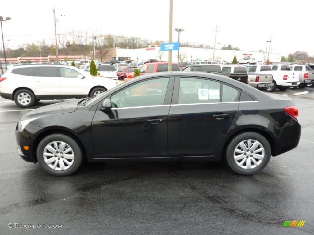 Black Granite Metallic 2011 Chevrolet Cruze LT Exterior Photo #39309669