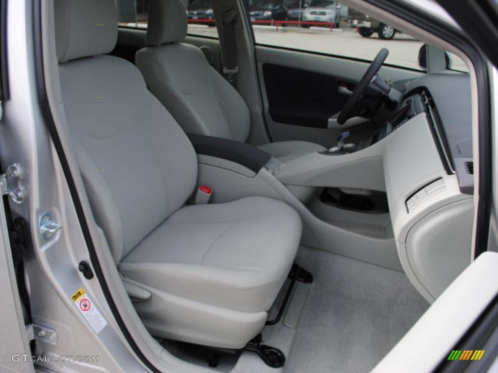 2010 Prius Hybrid II - Classic Silver Metallic / Misty Gray photo #17