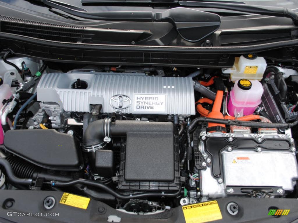 2010 Prius Hybrid II - Classic Silver Metallic / Misty Gray photo #20