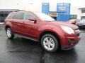 2011 Cardinal Red Metallic Chevrolet Equinox LT AWD  photo #1