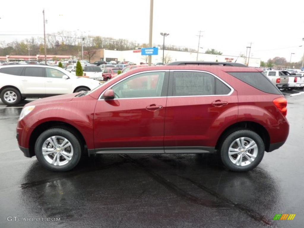 Cardinal Red Metallic 2011 Chevrolet Equinox LT AWD Exterior Photo #39310273
