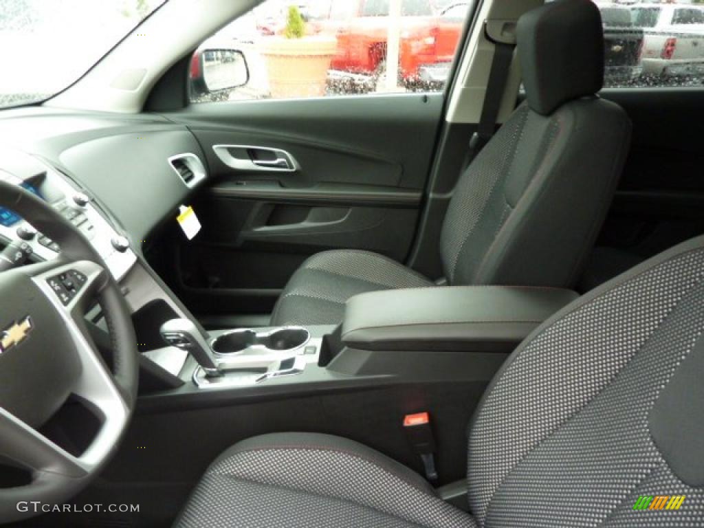Jet Black Interior 2011 Chevrolet Equinox LT AWD Photo #39310321