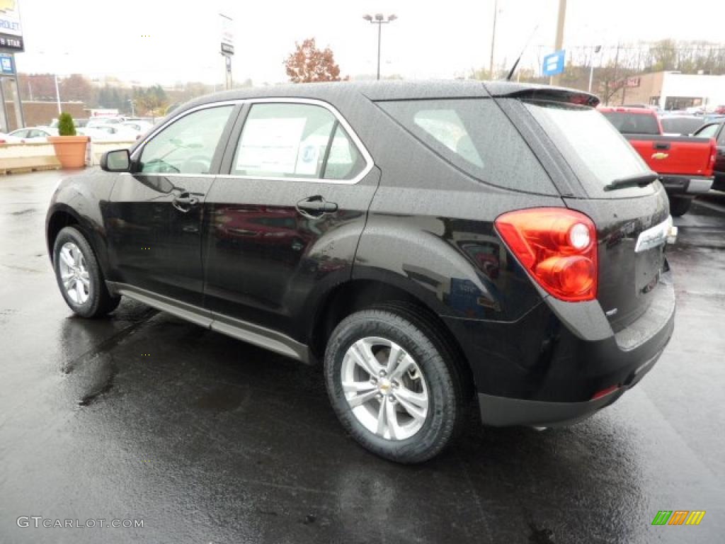 Black 2011 Chevrolet Equinox LS AWD Exterior Photo #39310601