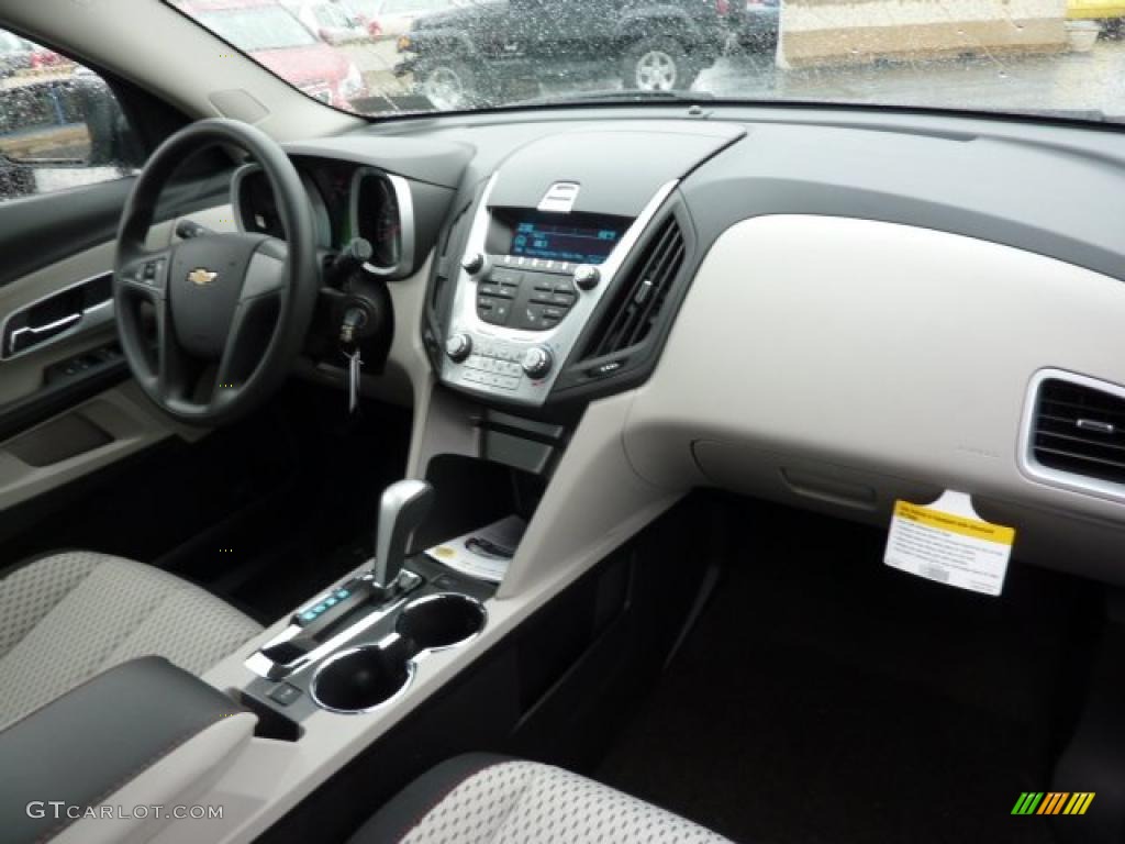 2011 Chevrolet Equinox LS AWD Light Titanium/Jet Black Dashboard Photo #39310645