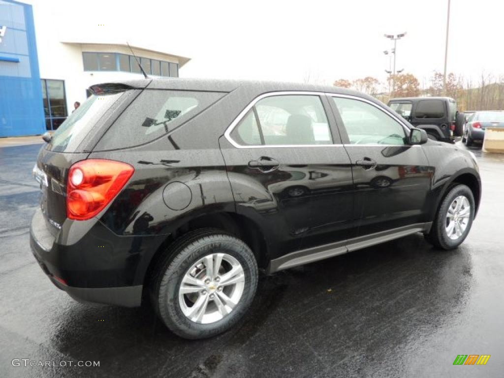 Black 2011 Chevrolet Equinox LS AWD Exterior Photo #39310677