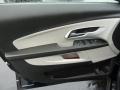 Light Titanium/Jet Black 2011 Chevrolet Equinox LS AWD Door Panel