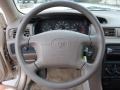 Beige 1997 Toyota Camry LE Steering Wheel