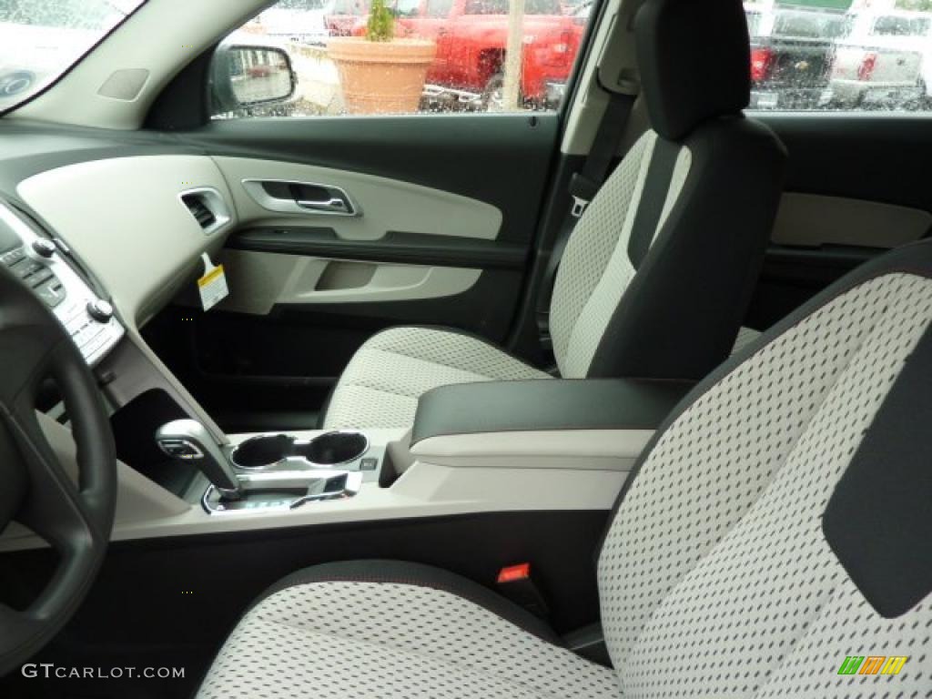 Light Titanium/Jet Black Interior 2011 Chevrolet Equinox LS Photo #39310937