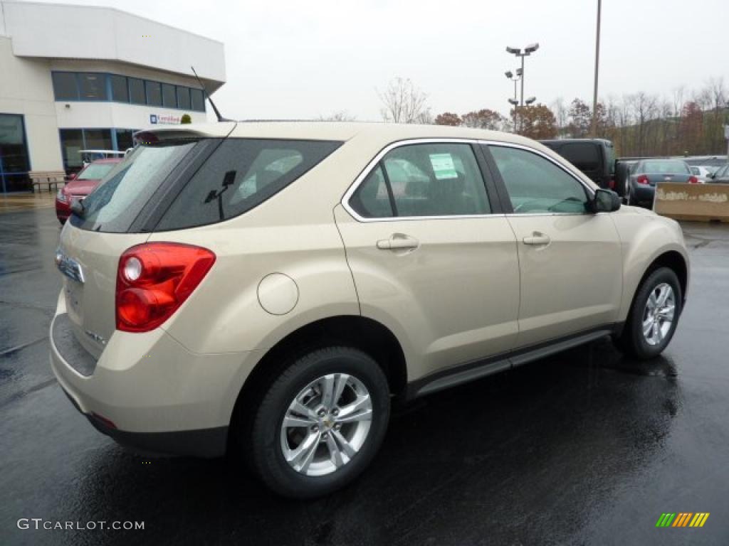 Gold Mist Metallic 2011 Chevrolet Equinox LS Exterior Photo #39310985