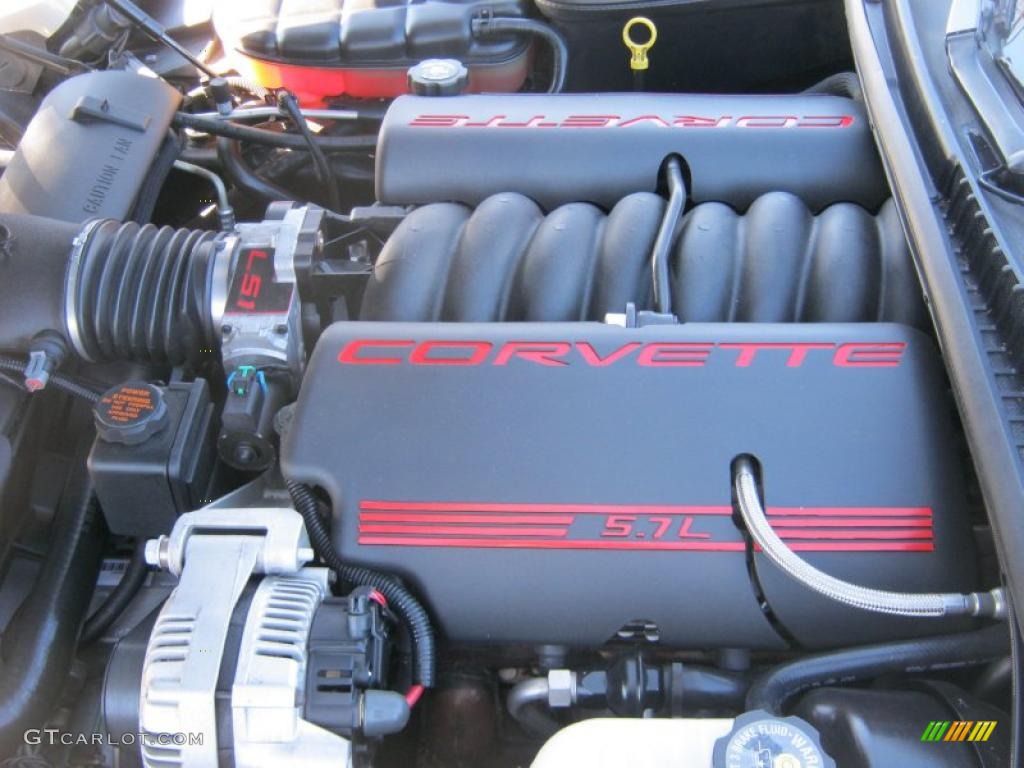 2000 Chevrolet Corvette Coupe 5.7 Liter OHV 16 Valve LS1 V8 Engine Photo #39311125