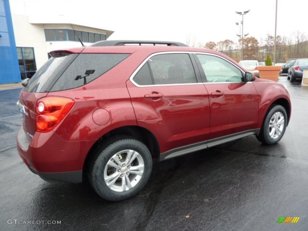 Cardinal Red Metallic 2011 Chevrolet Equinox LT AWD Exterior Photo #39311289