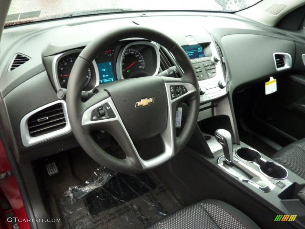 Jet Black Interior 2011 Chevrolet Equinox LT AWD Photo #39311337