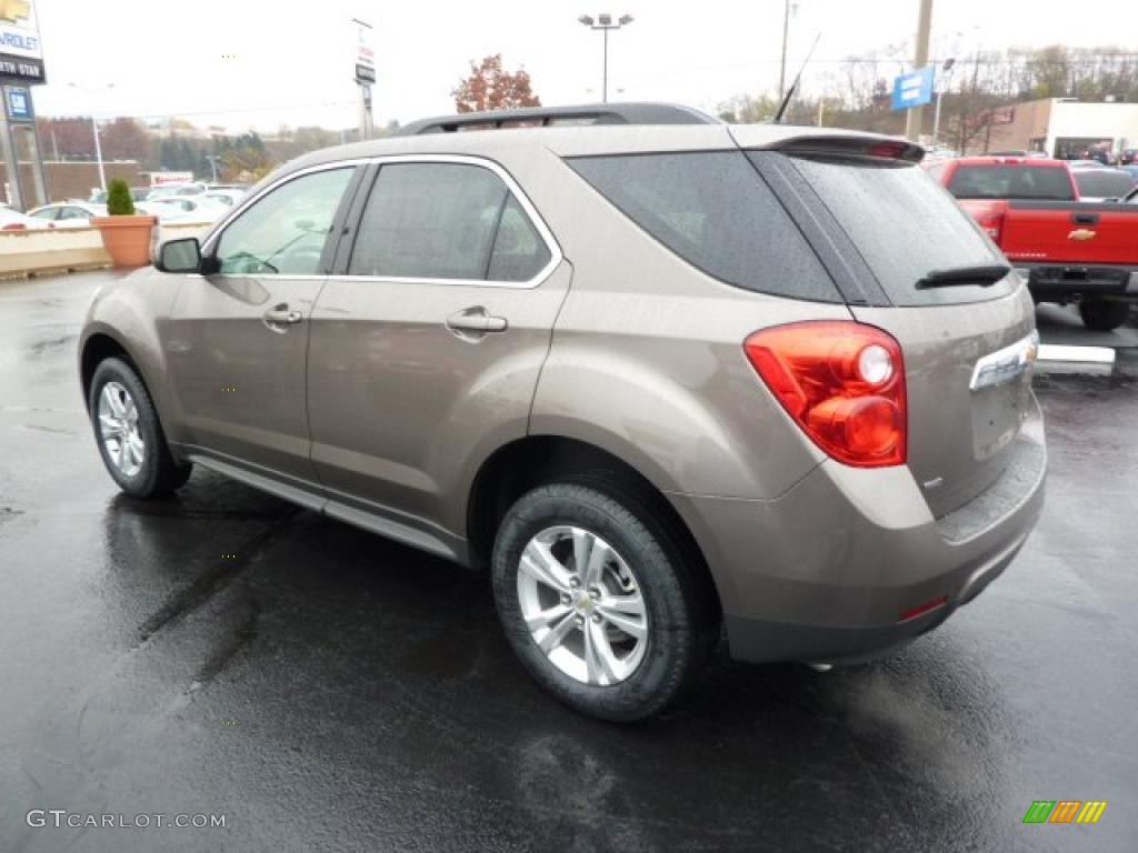 Mocha Steel Metallic 2011 Chevrolet Equinox LT AWD Exterior Photo #39311521