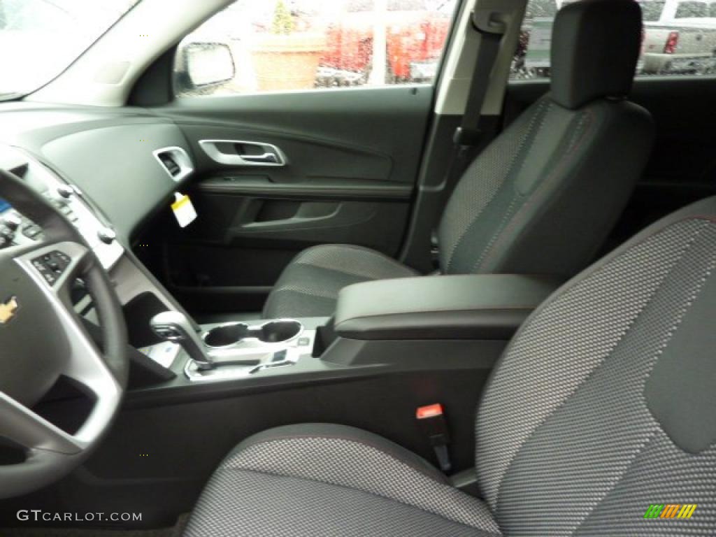 Jet Black Interior 2011 Chevrolet Equinox LT AWD Photo #39311553