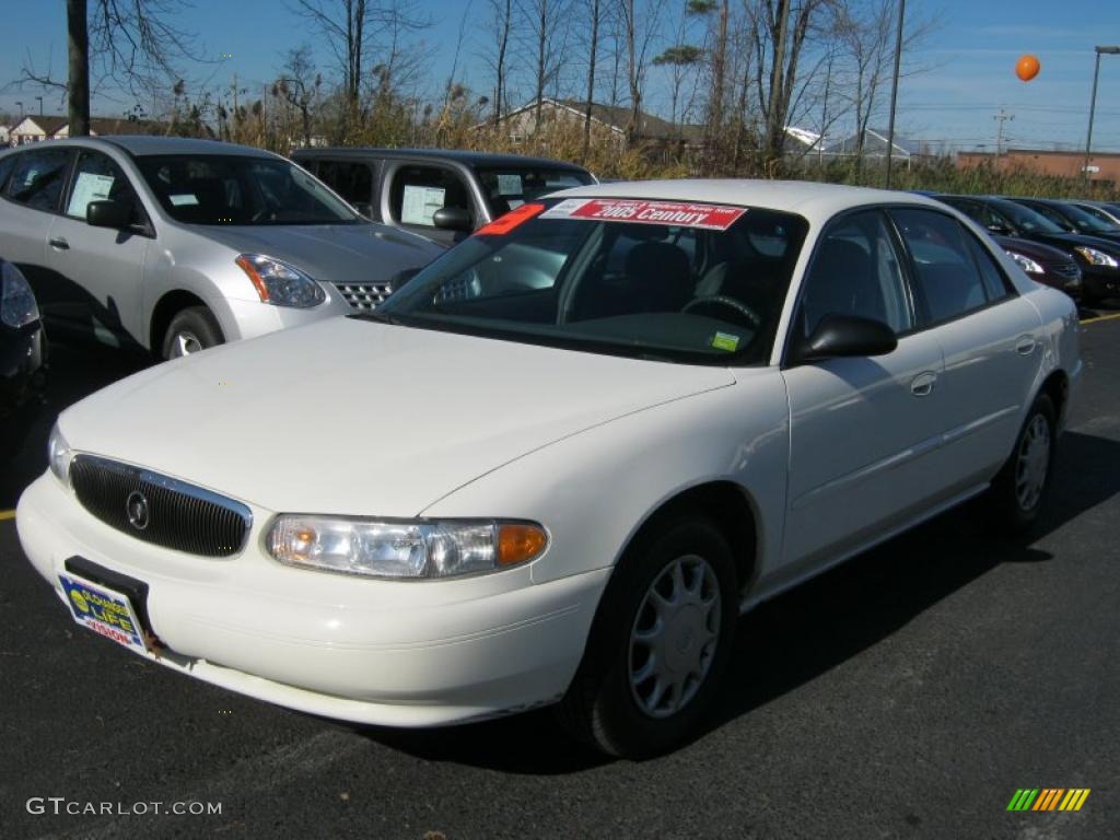 2005 Century Sedan - White Opal / Gray photo #1