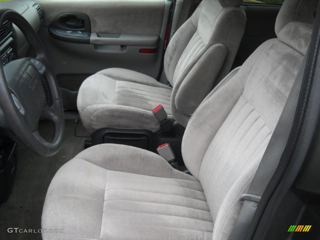 Gray Interior 1998 Pontiac Trans Sport Standard Trans Sport Model Photo #39313261