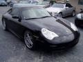 2002 Basalt Black Metallic Porsche 911 Carrera Coupe  photo #5