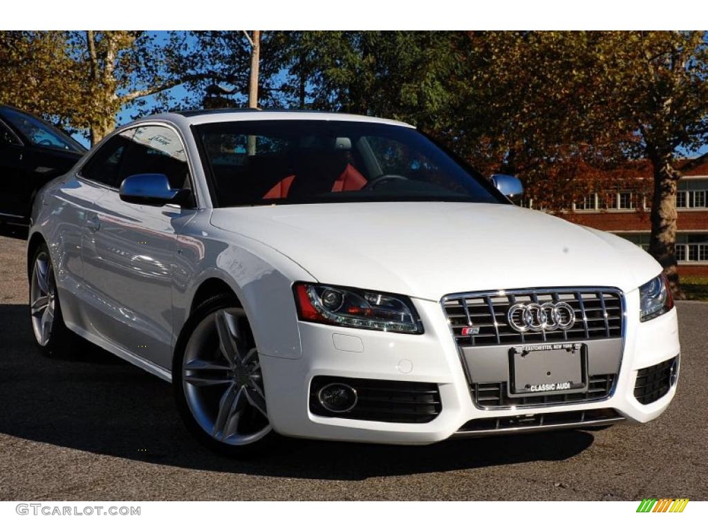 Ibis White 2010 Audi S5 4.2 FSI quattro Coupe Exterior Photo #39313565