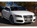 Ibis White 2010 Audi S5 4.2 FSI quattro Coupe Exterior